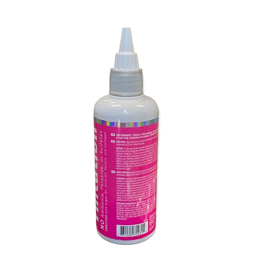 Kiss Colors Semi-Permanent Atomic Pink T431 Level 8